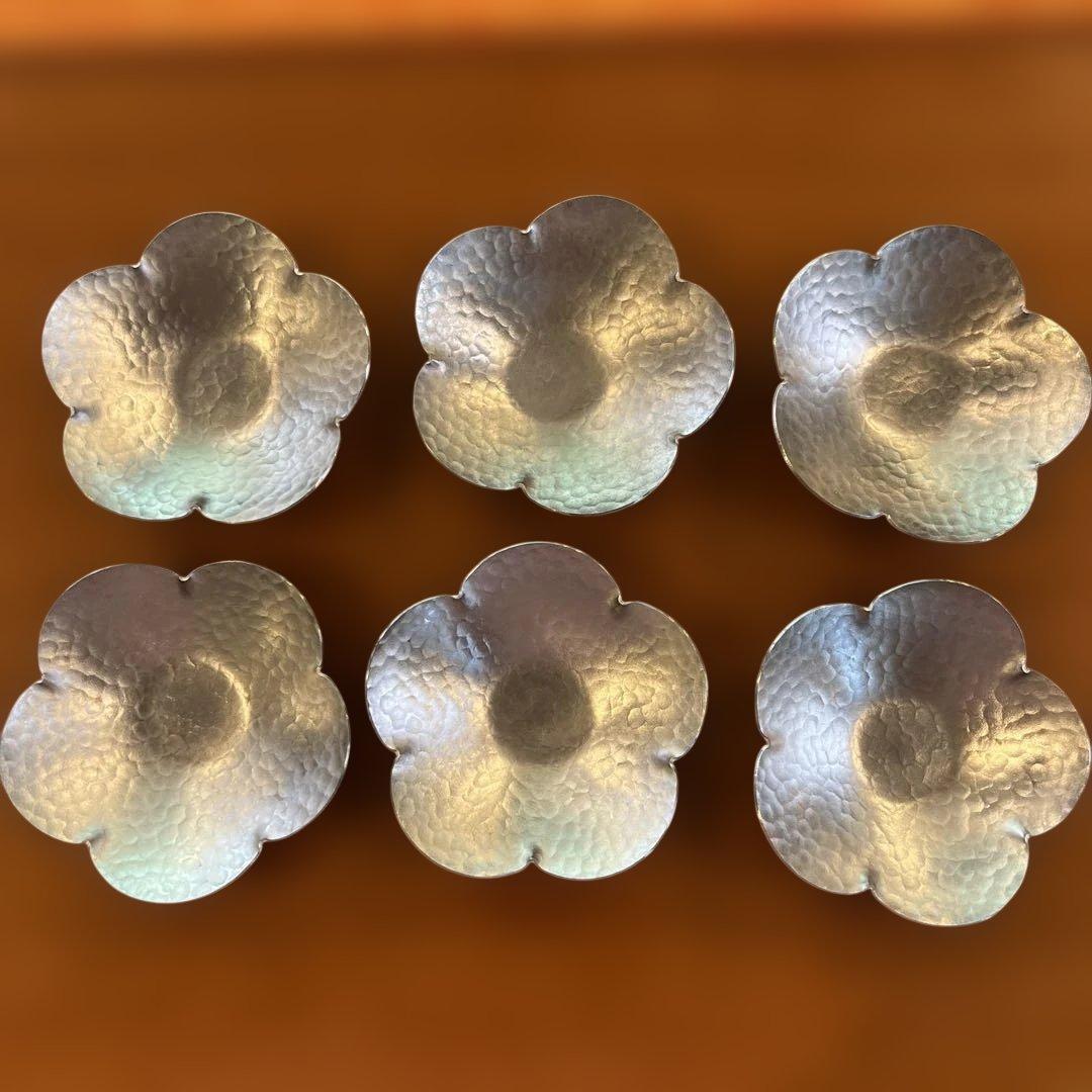 WASABI ミニプレート　花　６個セット