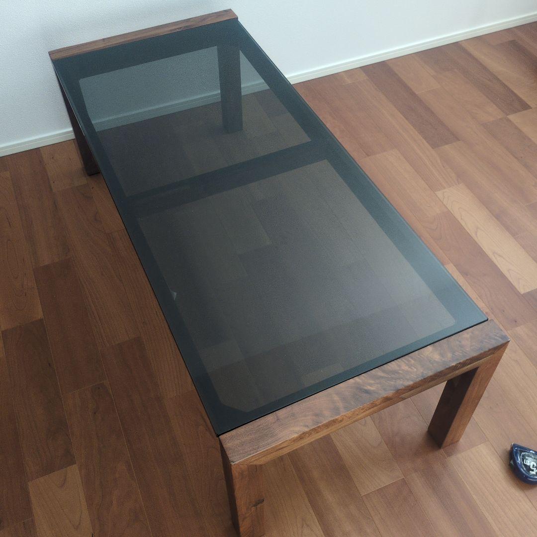 桜屋工業CHERRY LT-66-Wガラス天板　ローテーブル 定価46000円