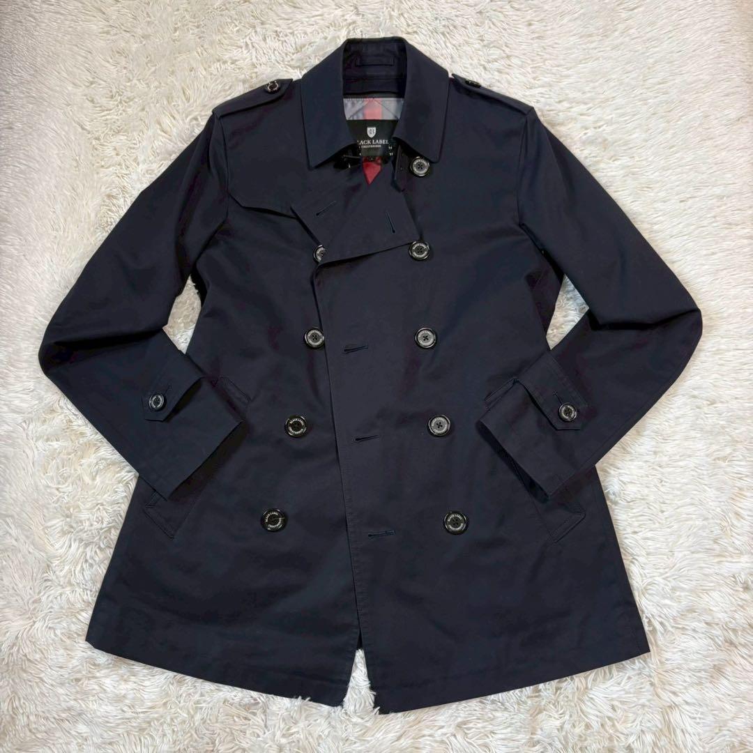 【美品】ブラックレーベルクレストブリッジ　トレンチコート　ライナー付