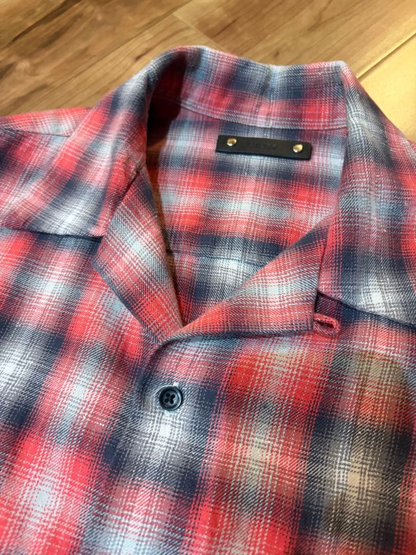 MINEDENIM オンブレネルシャツ サイズ3