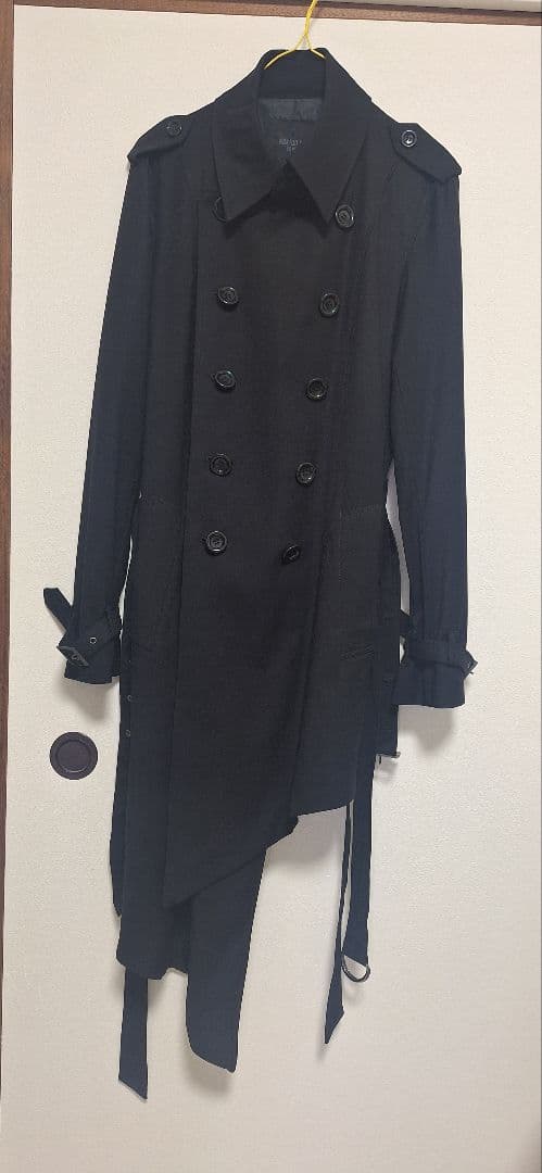 BLACK PEACE NOW トレンチコート メンズ ブラック Mサイズ
