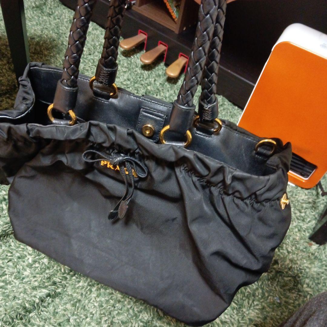 プラダ トートバッグ PRADA 2way ショルダーバッグ BN1970 黒