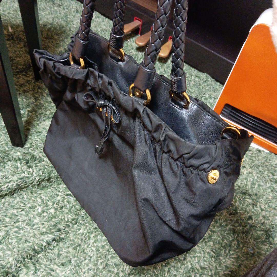 プラダ トートバッグ PRADA 2way ショルダーバッグ BN1970 黒
