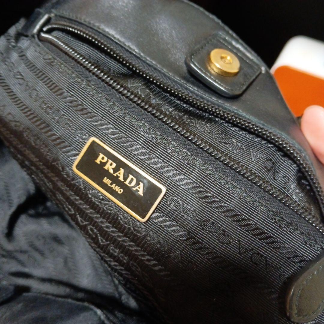プラダ トートバッグ PRADA 2way ショルダーバッグ BN1970 黒