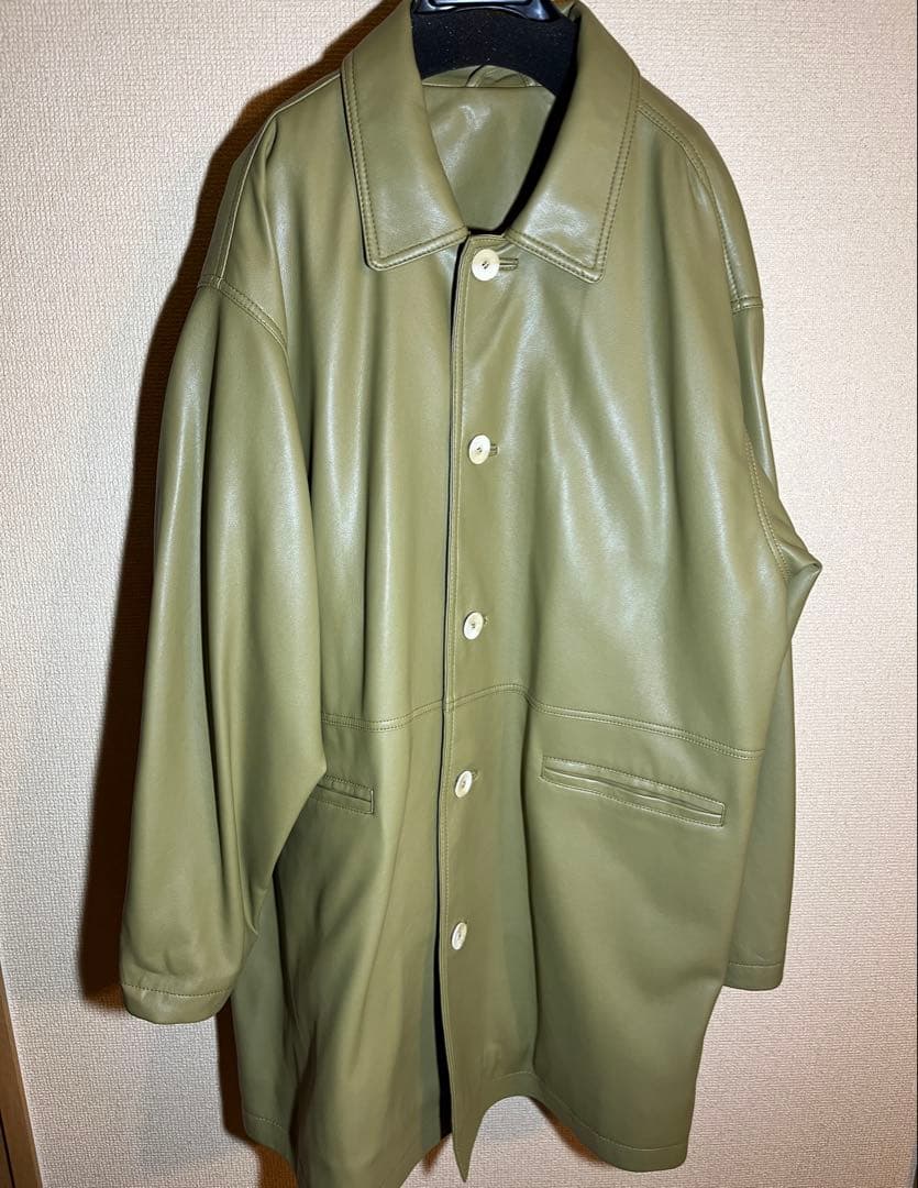 【TODAYFUL】Ecoleather Over Jacket