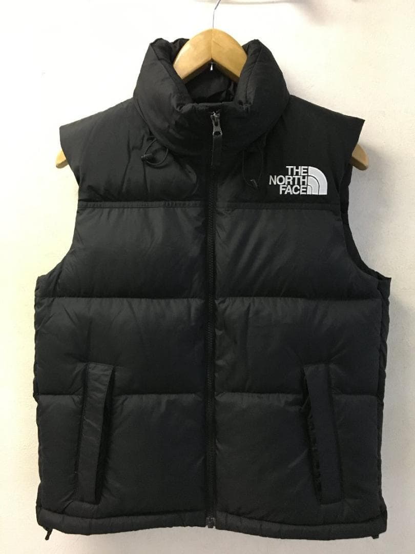 ノースフェイス ヌプシ ダウンベスト 黒 サイズL 美 NDW92233