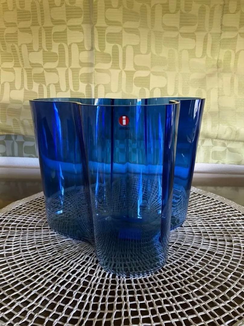 【新品・未使用】イッタラ　アアルトベース　160mm ウルトラマリンブルー