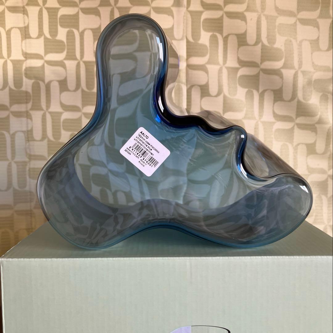 【新品・未使用】イッタラ　アアルトベース　160mm ウルトラマリンブルー