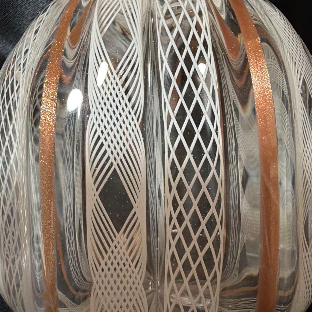 マ*ア様 ベネチアンガラス ムラーノガラス バラリン工房 八角形 香水瓶