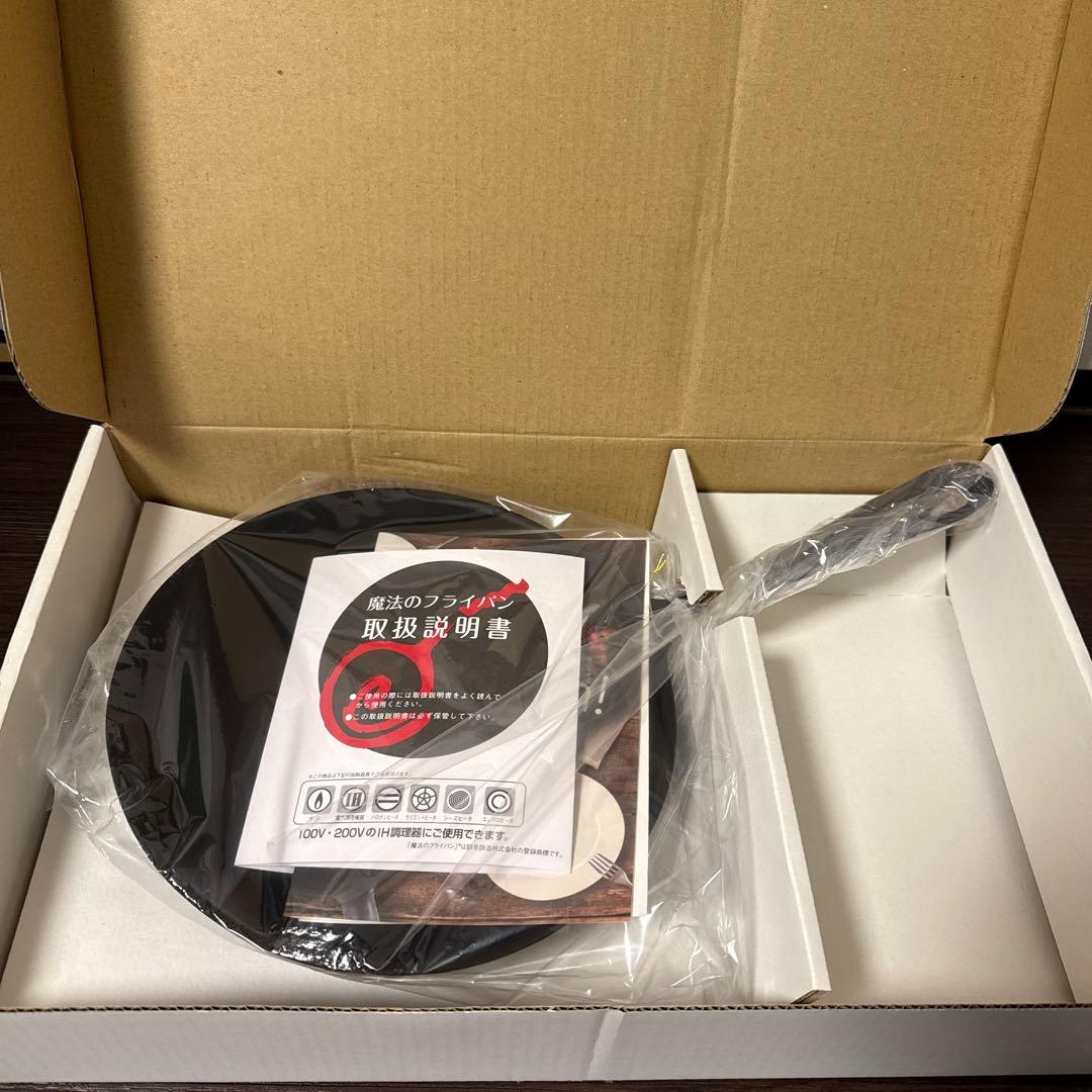 未使用品　錦見鋳造　魔法のフライパン　26センチ