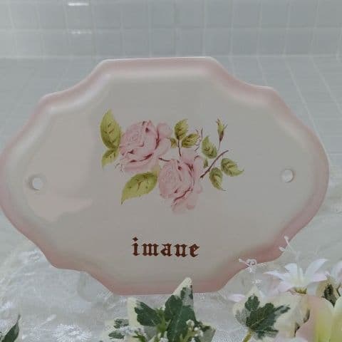 非売品！！イマン  ダイアナローズプレート