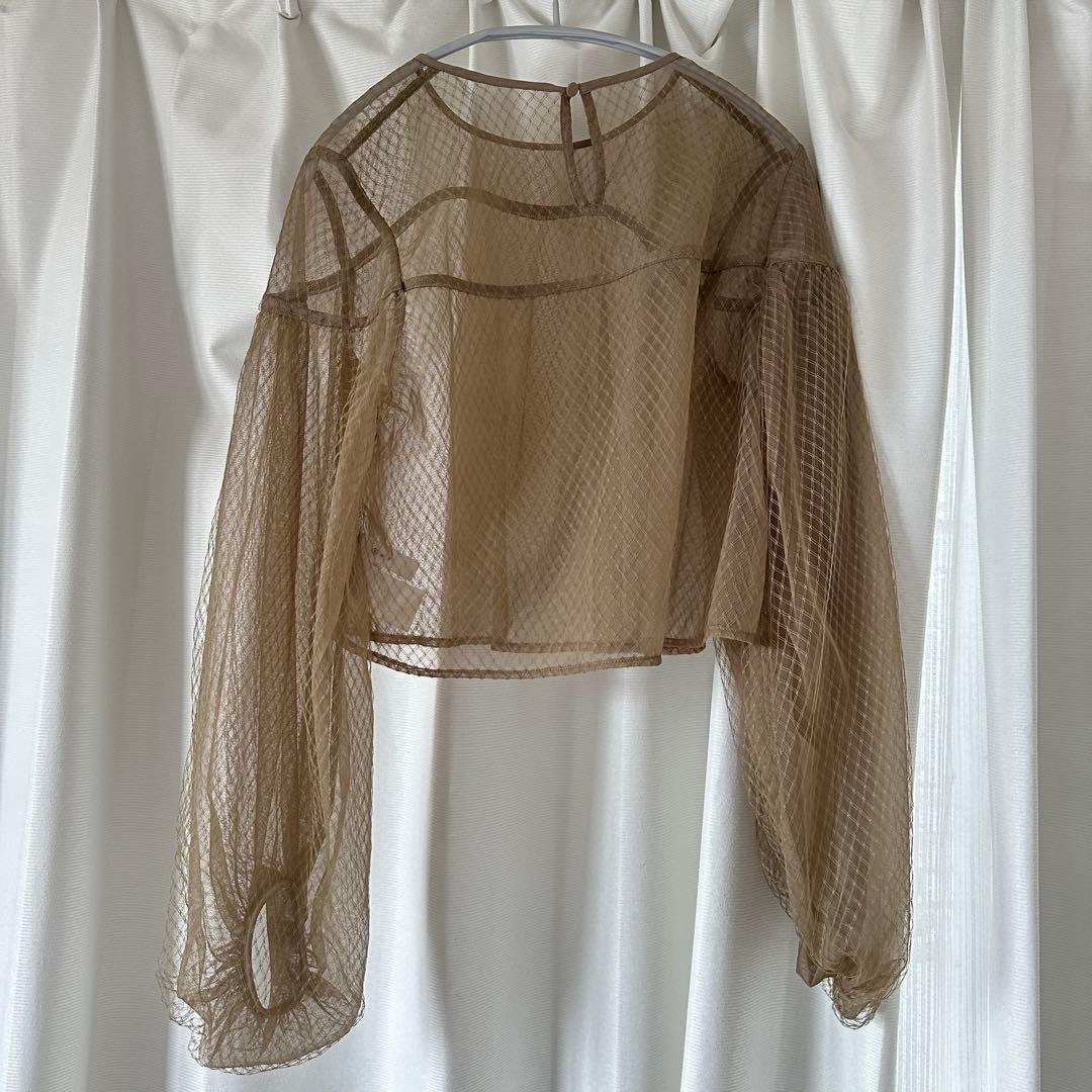 こぐまちゃんAmeri アメリ　NET TULLE TOP LAYERED