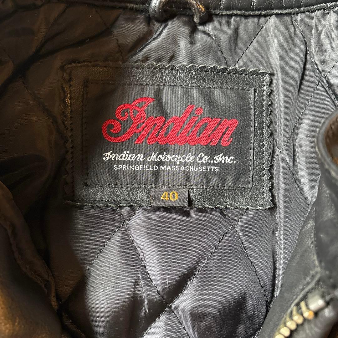 Indian Motorcycle 【L】レザージャケット バイクジャケット