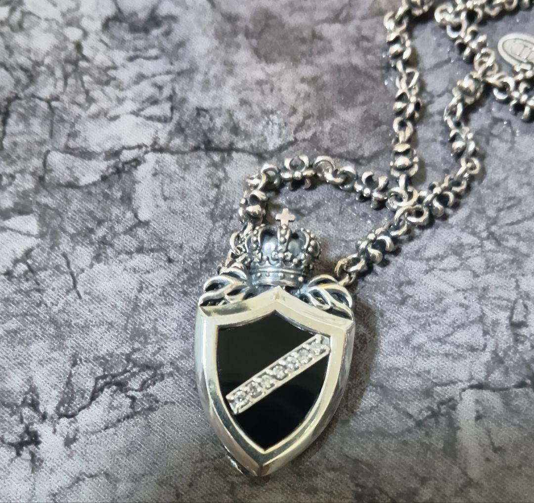 Justin Daivis Chain50cm＆CROWN SHIELD