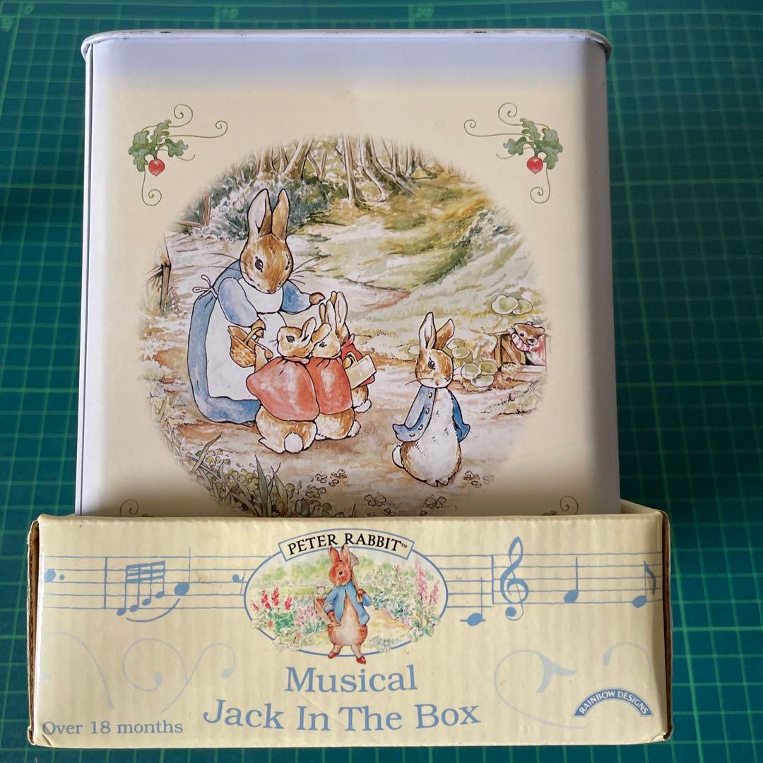 ピーターラビット Musical Jack In The Box オルゴール