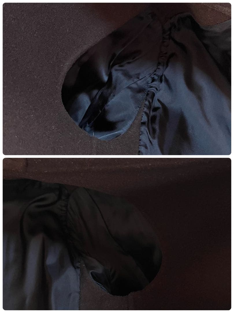 【美品】ジルサンダー カシミヤ混　ウール　チェスターコート　レディースコート