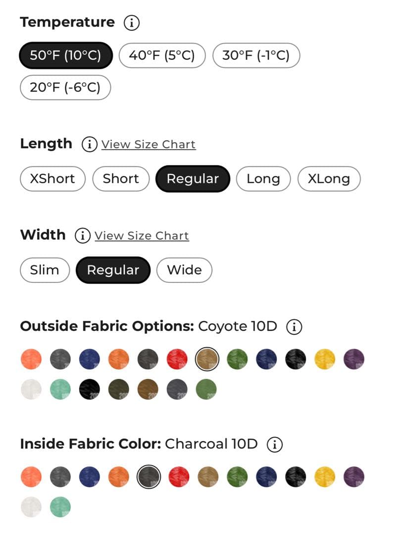 最終価格　enlightenedequipment APEX 50F