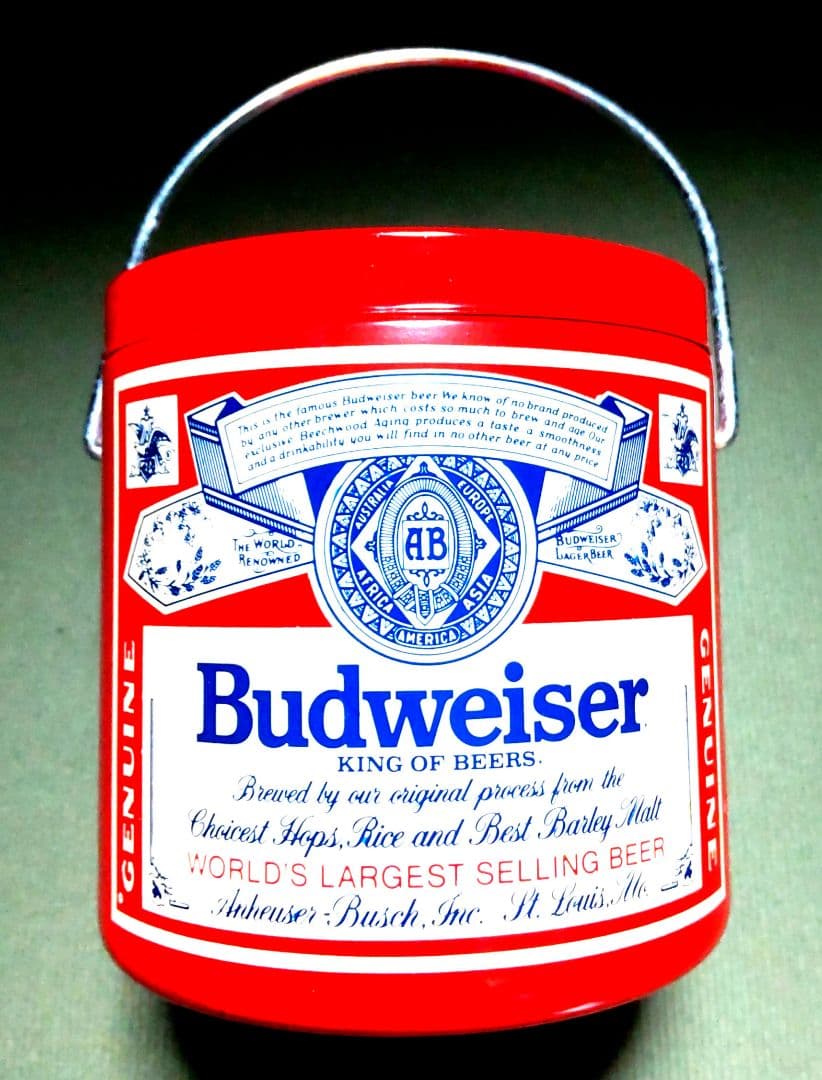 40年前のバドワイザーの灰皿・Budweiser#四次元P年代物#四次元P遊び心