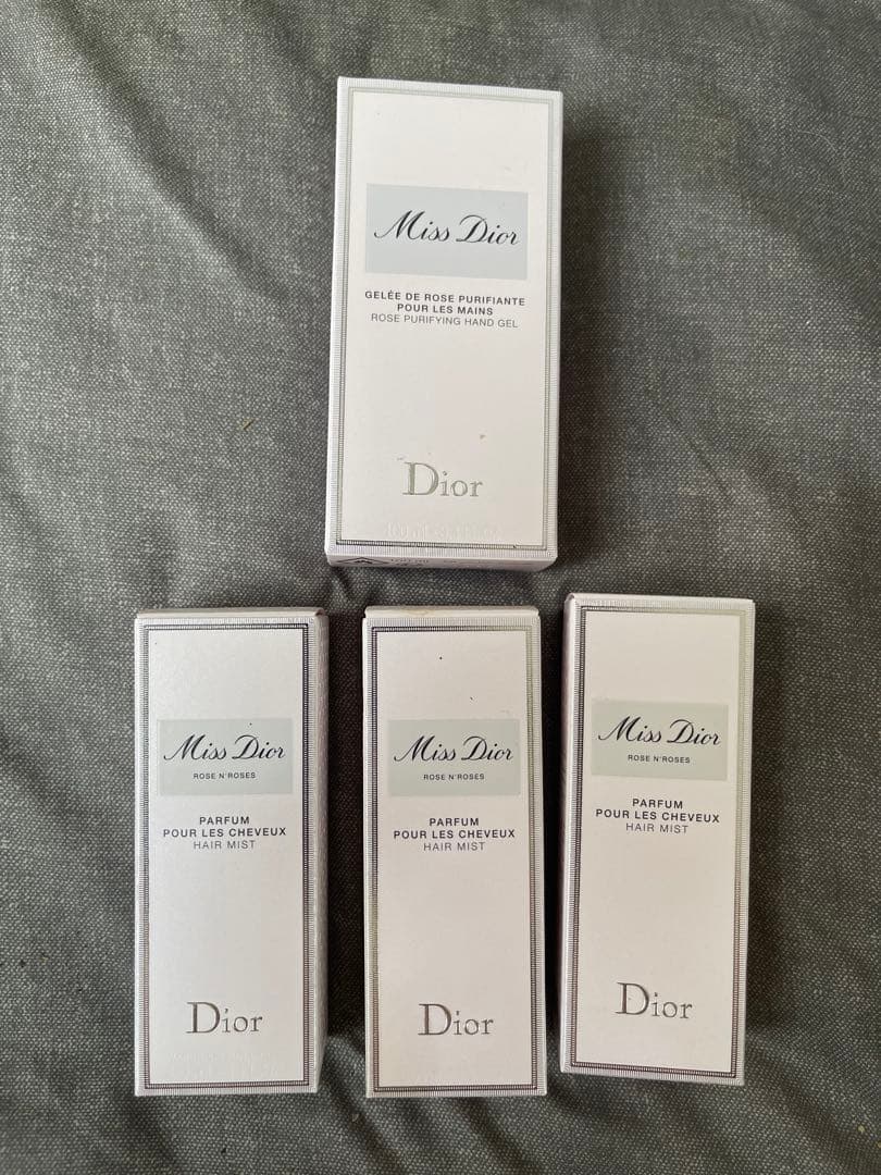 【匿名配送】Dior Miss Diorヘアミスト・ハンドローション4本セット