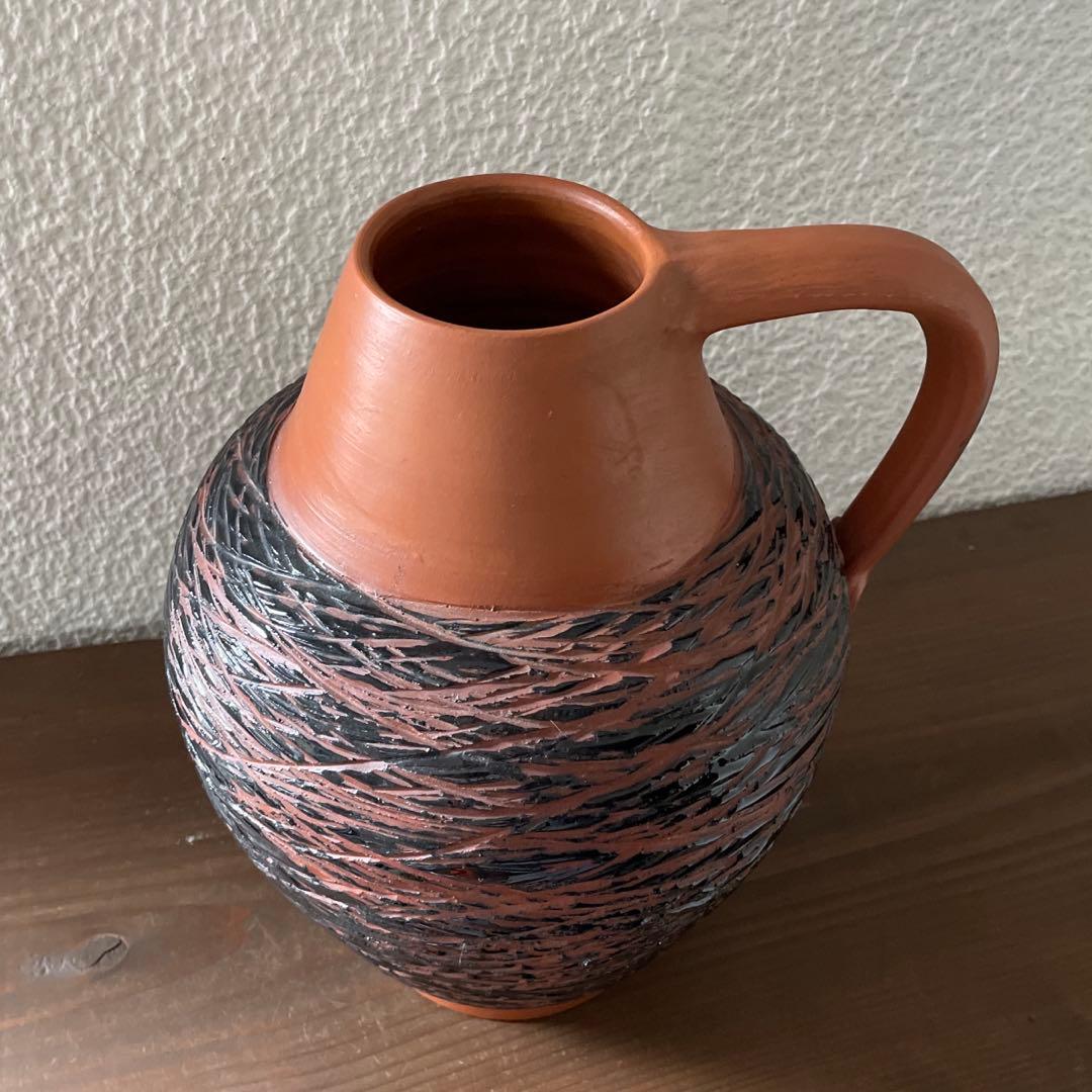 ヴィンテージ花器 ドイツ花瓶 30cm 大きめフラワーベース