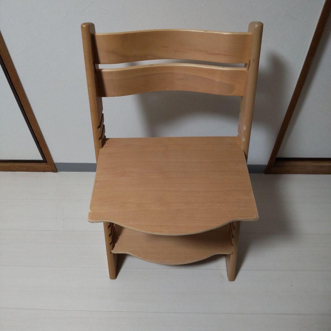 北欧風 木製ベビーチェア / ハイチェア / Katojiクッション付 /