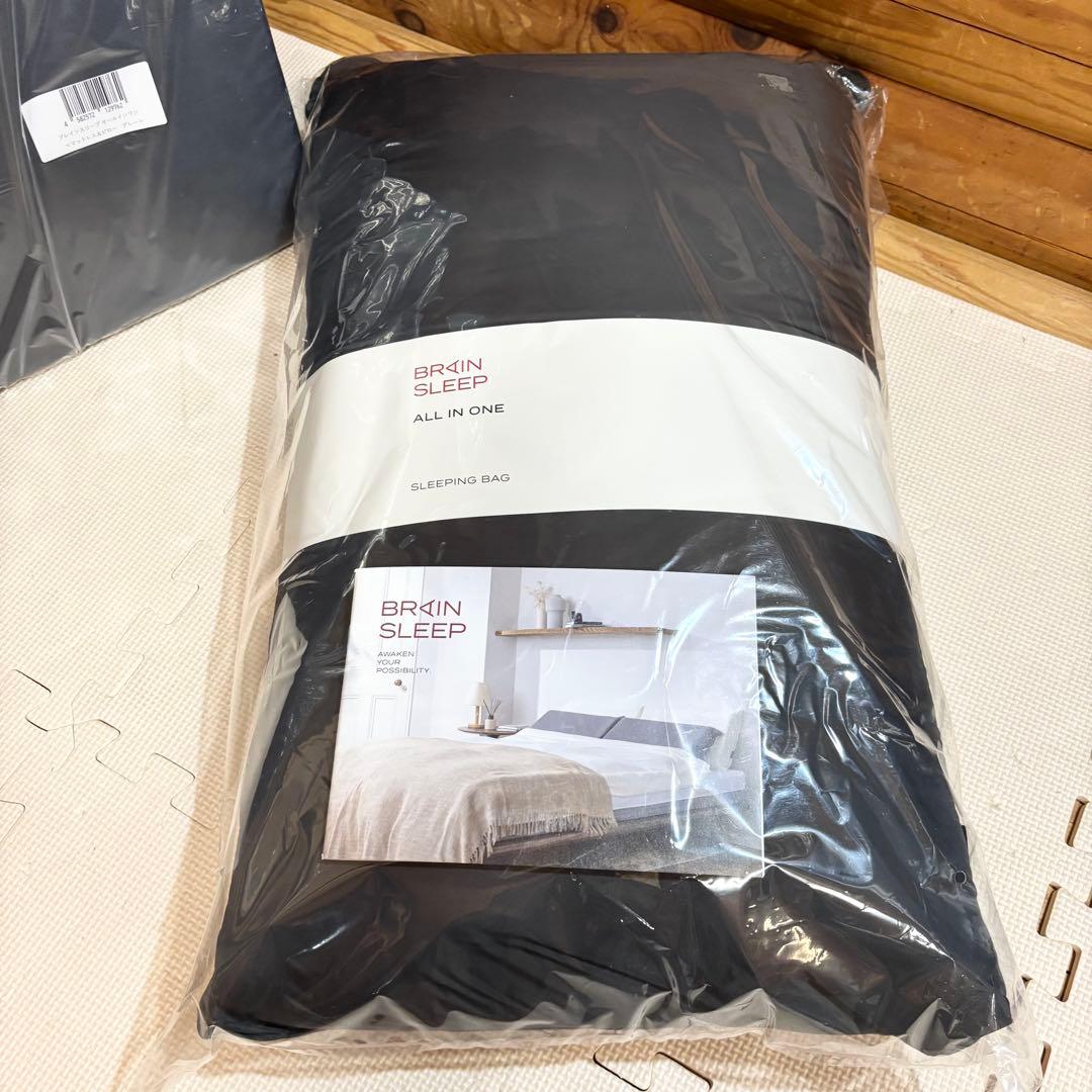 【未使用】BRAIN SLEEP ブレインスリープ オールインワン グレー