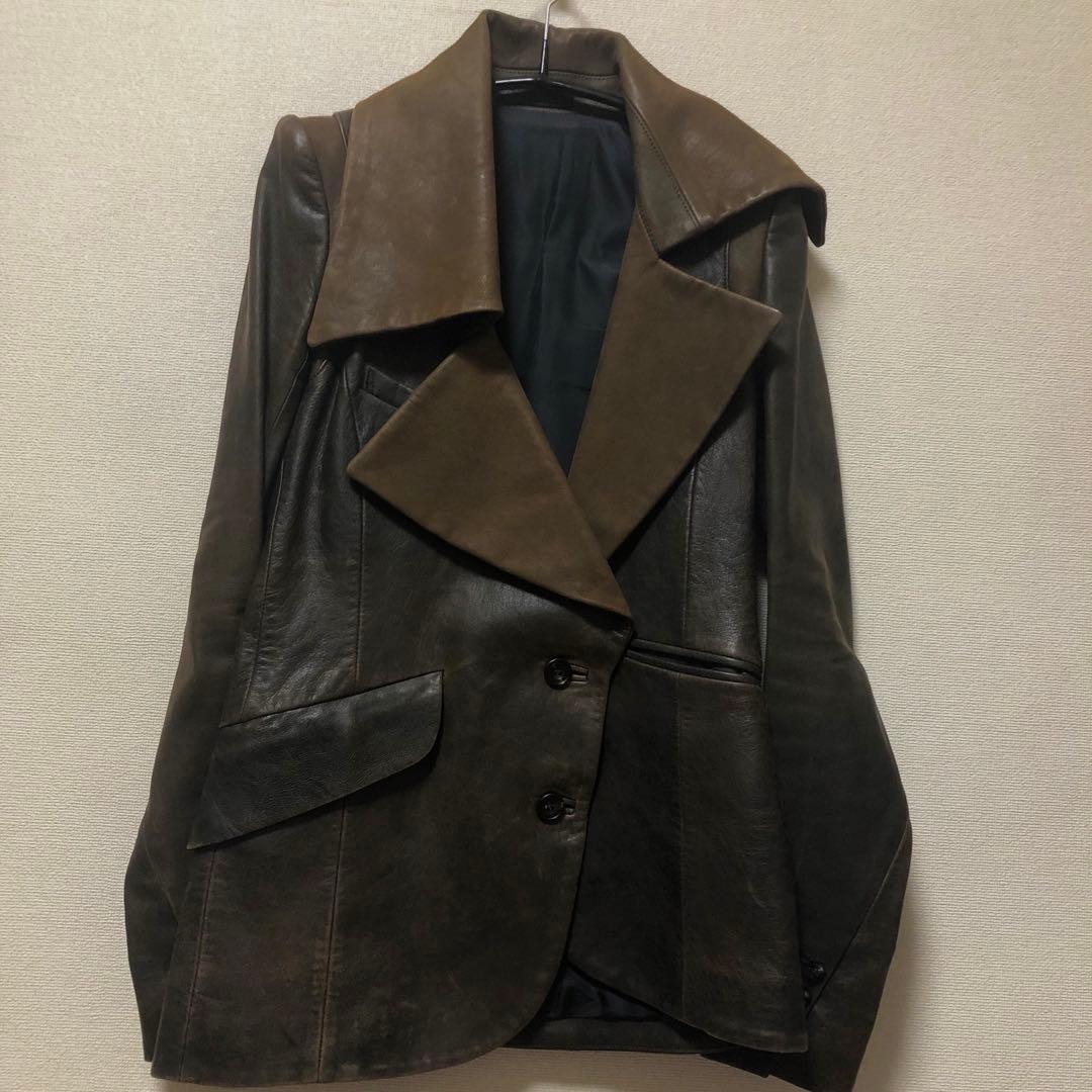 ifsixwasnineレザージャケット　ブラウンsize0