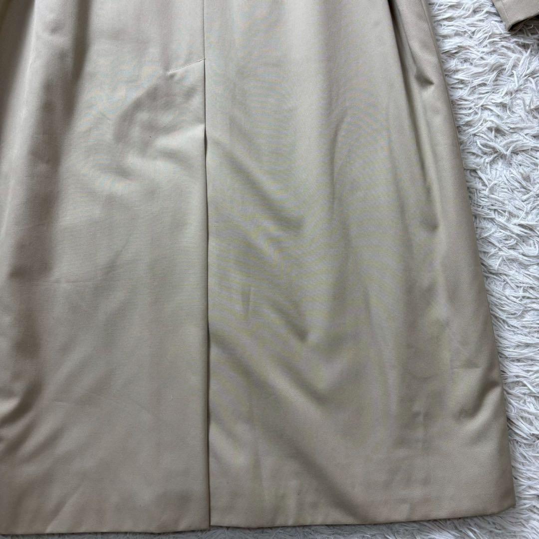 超希少　美品　アクアスキュータム　トレンチコート　Aqua5　ベージュ　英国製