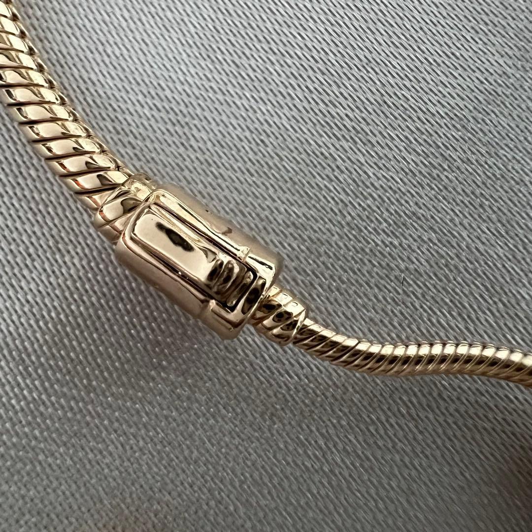 美品　Pandora Snake Chain Slider ブレスレット