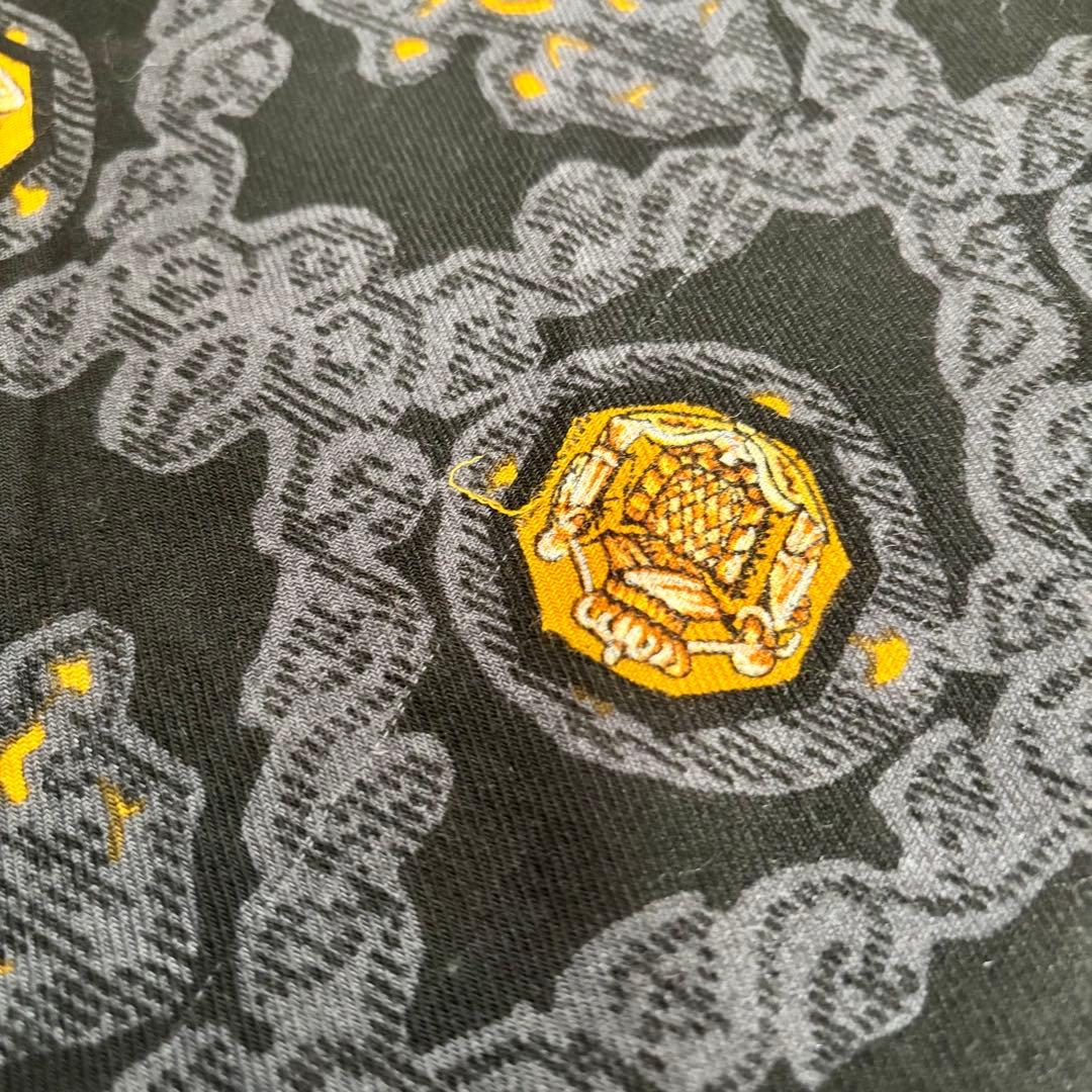 【カルティエ】マストライン パンテール 大判ストール ショール ウール シルク