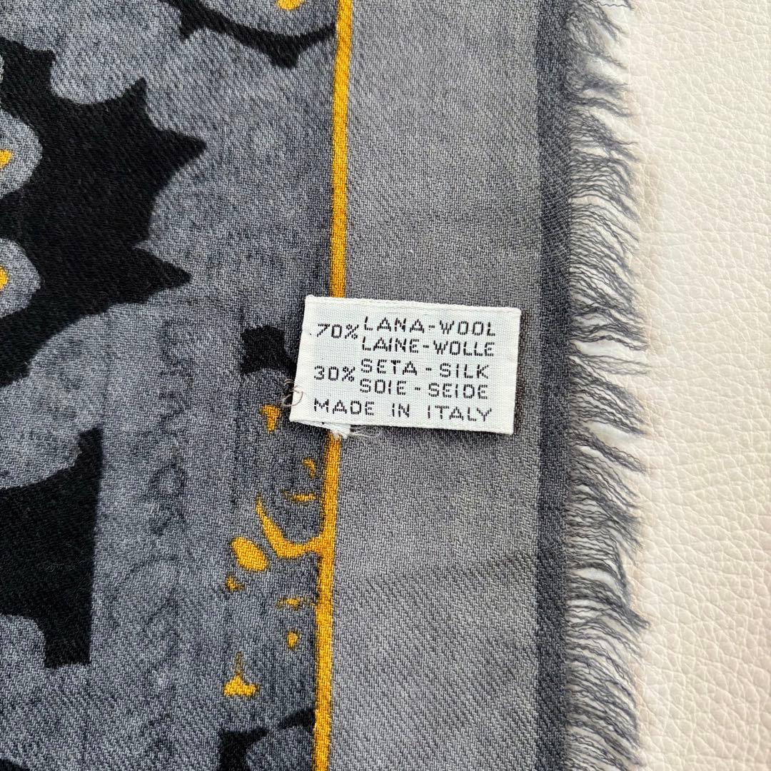 【カルティエ】マストライン パンテール 大判ストール ショール ウール シルク