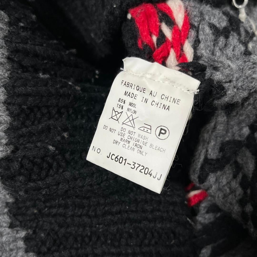 KEITA MARUYAMA アニマル ウール カウチンセーター N576