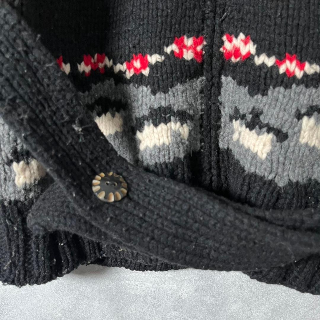 KEITA MARUYAMA アニマル ウール カウチンセーター N576