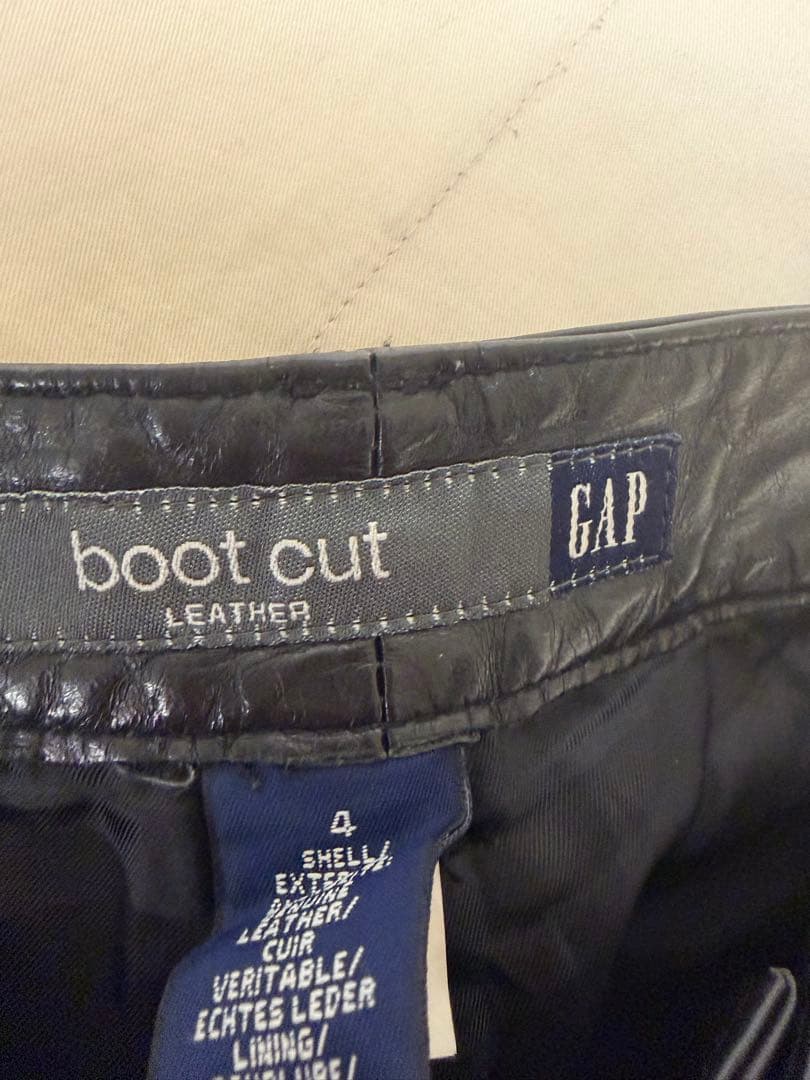 OLD GAP 名作 レザーパンツ 90s 00s カニエ•ウエスト