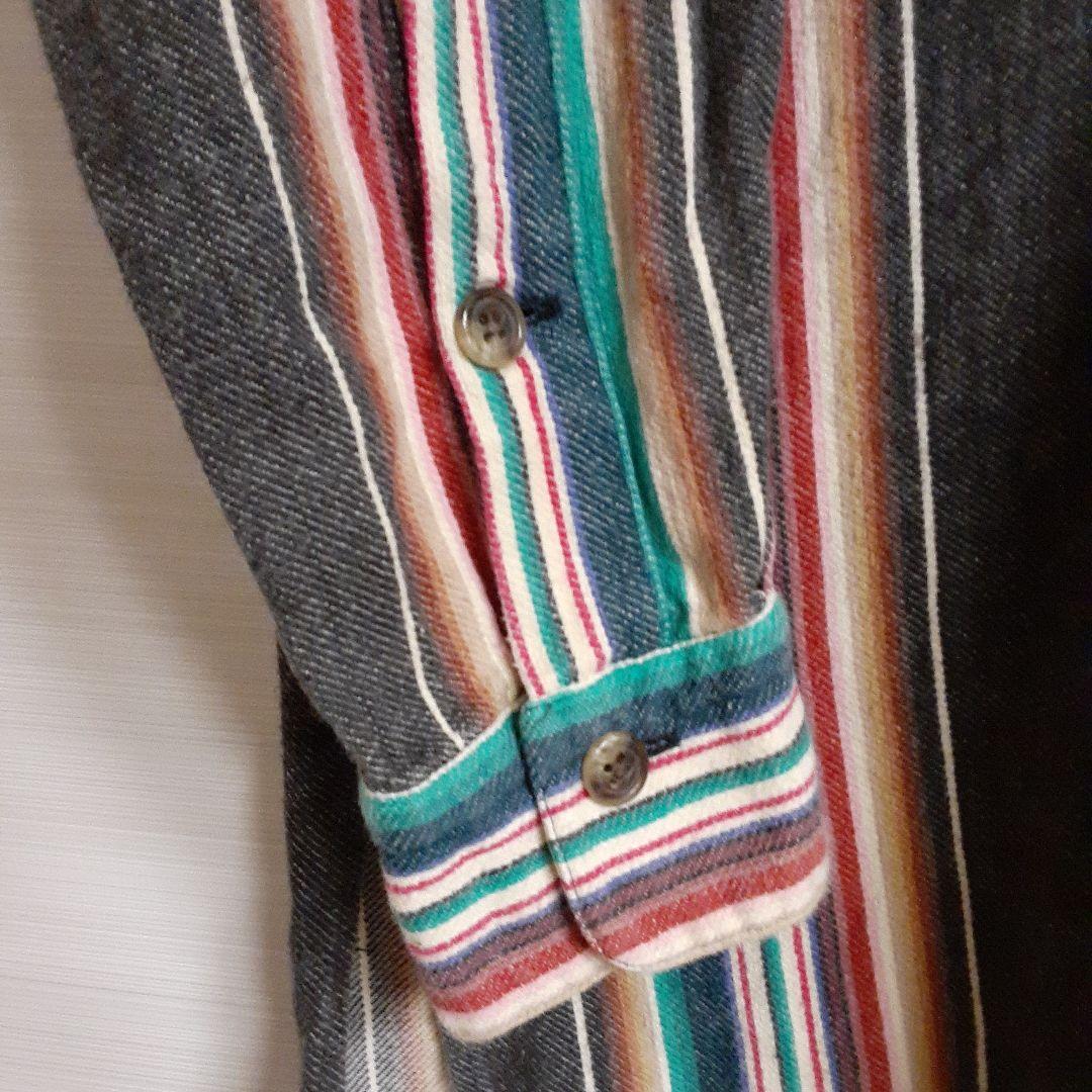 80s Polo Country RalphLauren ストライプ ネイティブ