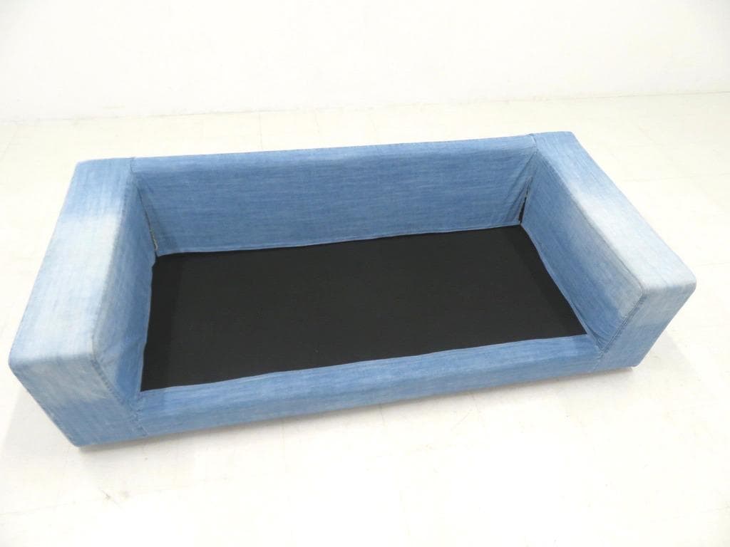 展示品　ジャーナルスタンダードファニチャー　デニム　3人掛けソファ　モダン