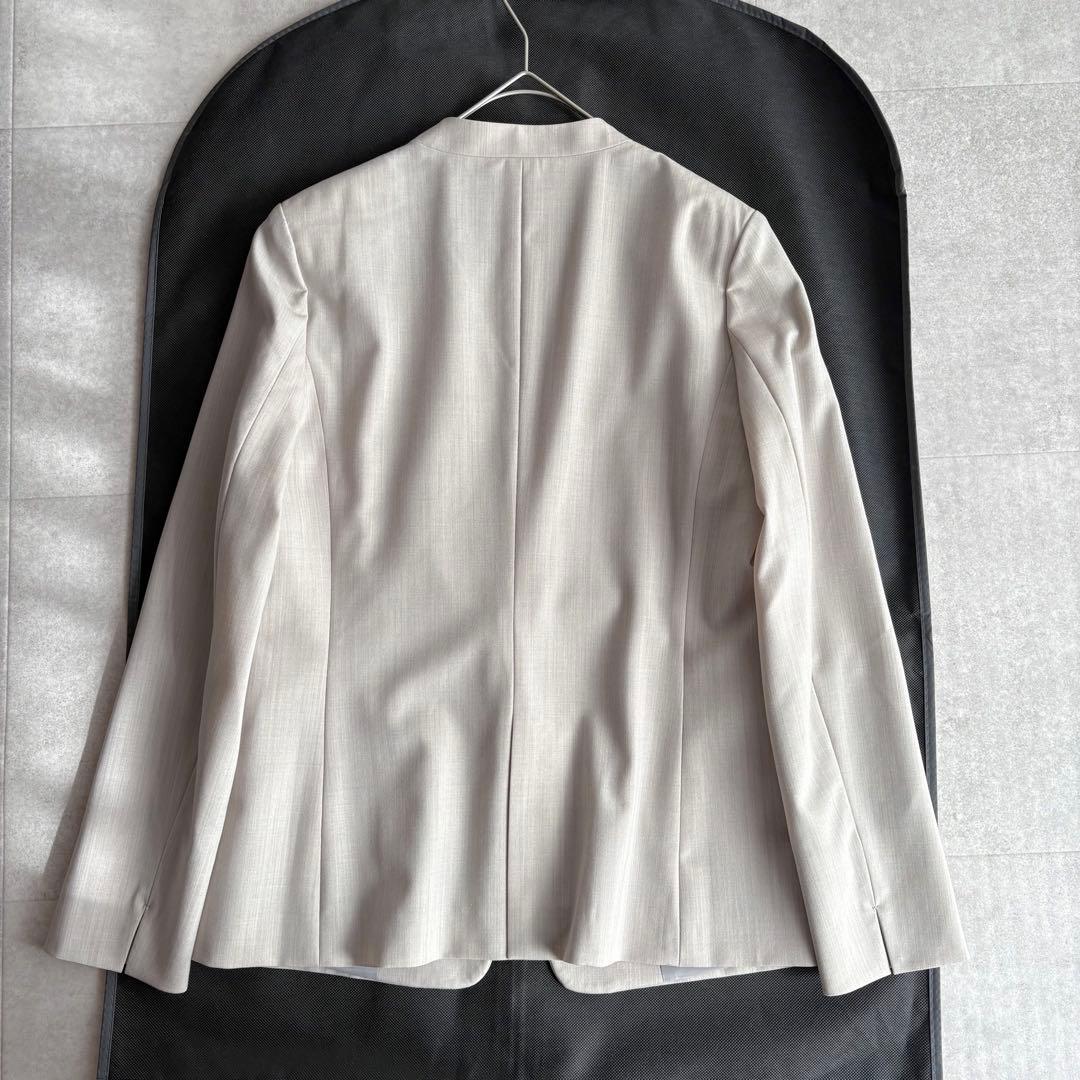 美品✨グリーンレーベルリラクシング カチリラ パンツスーツ ベージュ 38