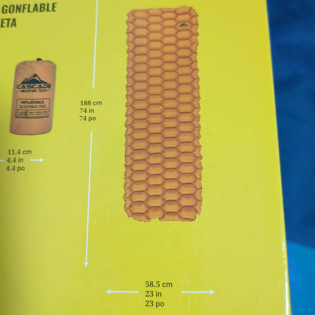 キャンプコット　エアマット