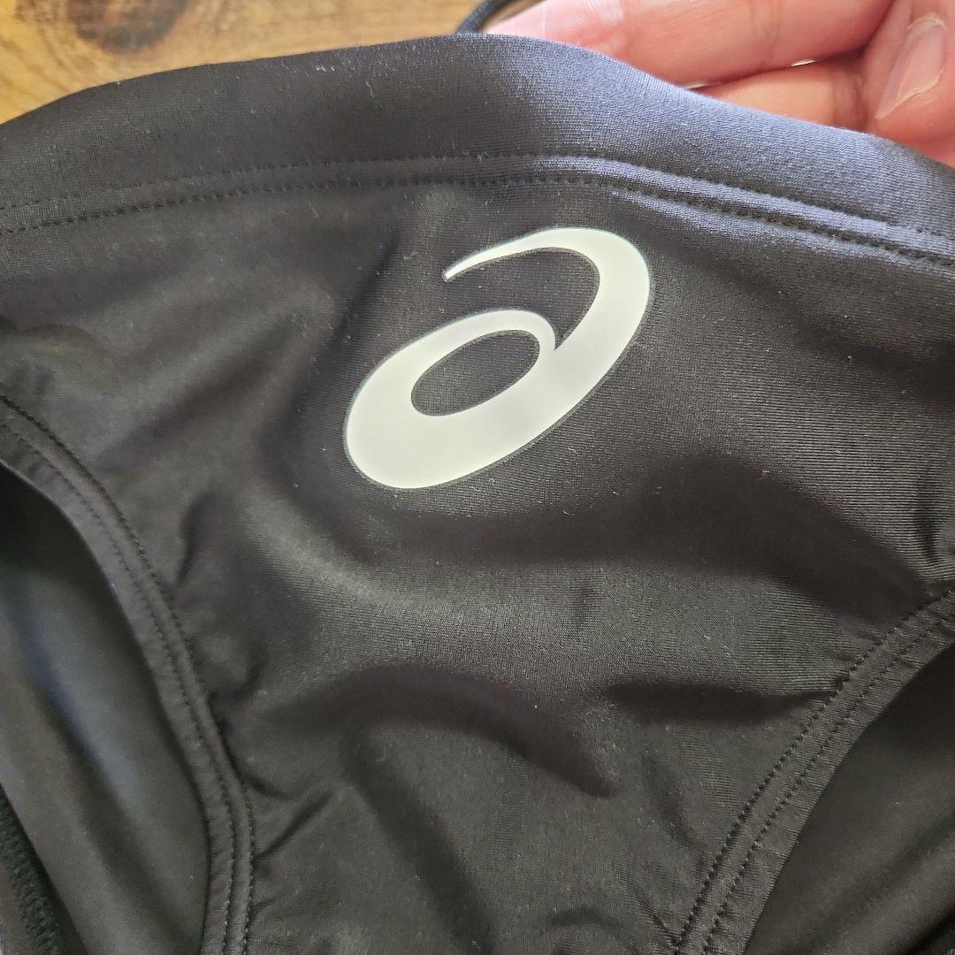 ASICS 黒 競パン SS