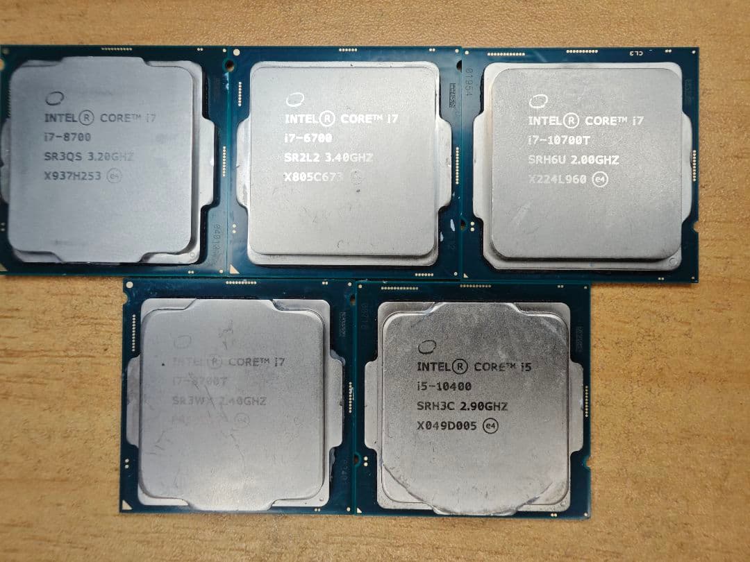 m*o様 Intel Core CPU セット (i7/i5)