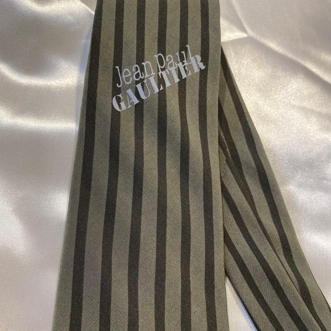 希少傑作Jean Paul GAULTIER ゴルチェ　アーカイブシルクネクタイ