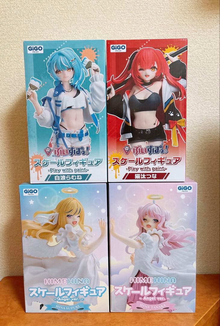 ぶいすぽ HIME HINA スケール フィギュア GIGO限定 4体セット