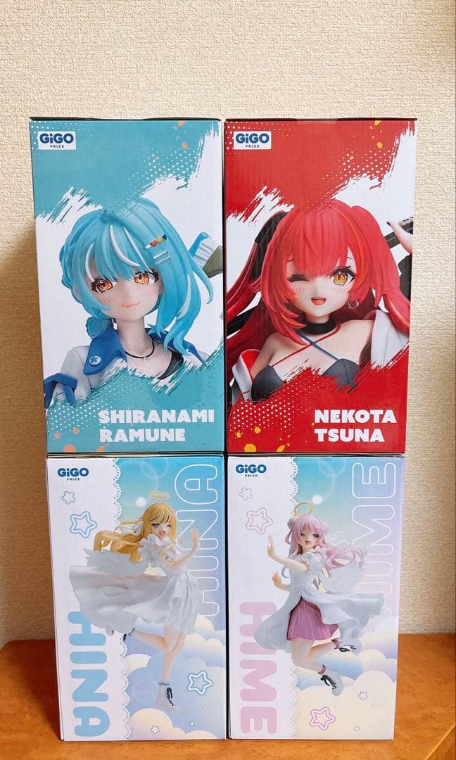 ぶいすぽ HIME HINA スケール フィギュア GIGO限定 4体セット