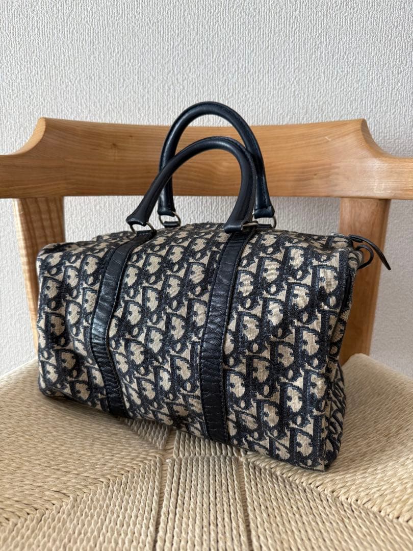 Diorクリスチャンディオール　トロッター　ミニボストンバック　ハンドバッグ