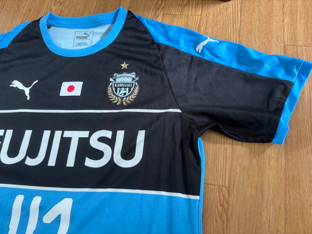非売品【Lサイズ】川崎フロンターレ　家長昭博　ACLユニ　2018年