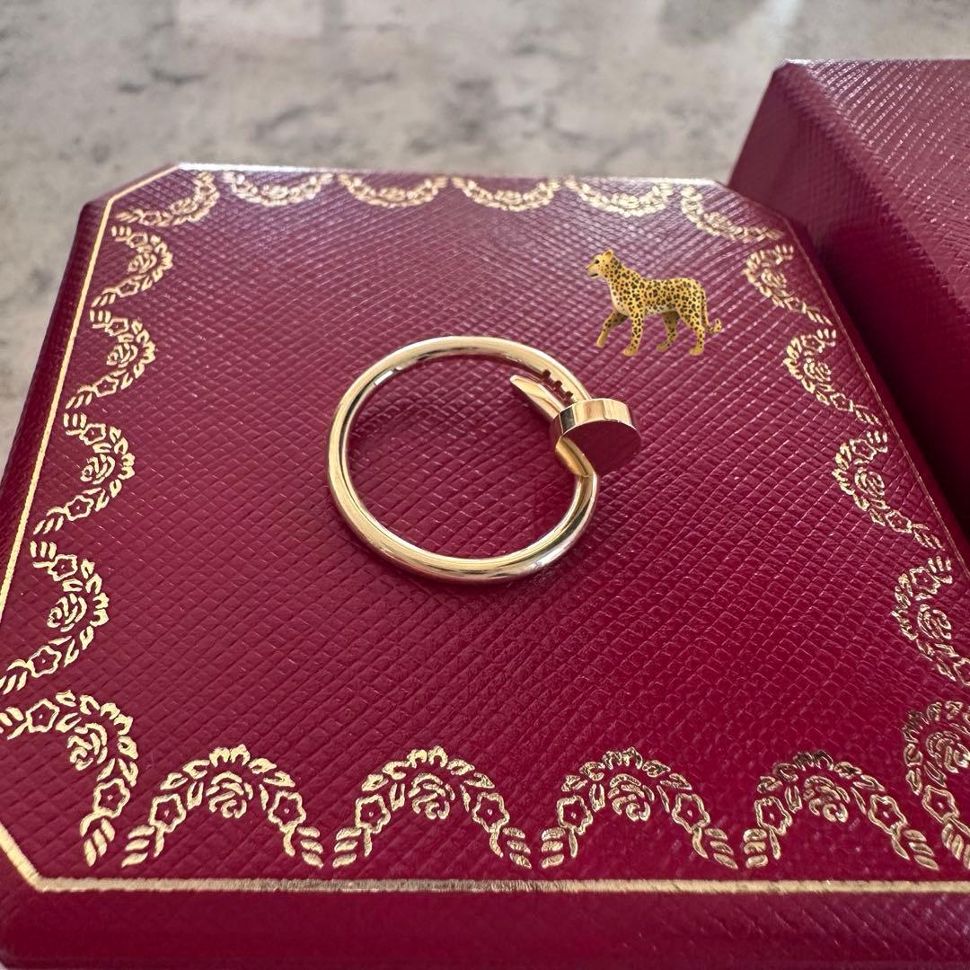 Cartier ジュストアンクルリングスモールイエローゴールド