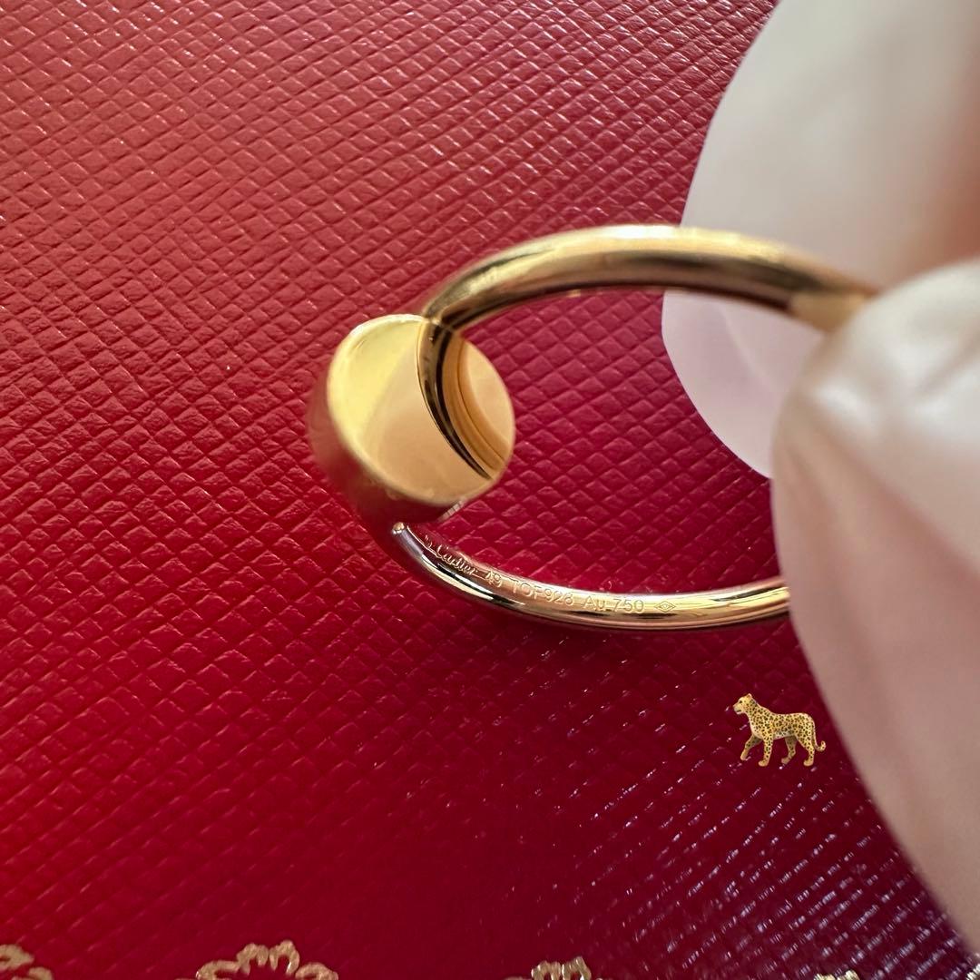Cartier ジュストアンクルリングスモールイエローゴールド