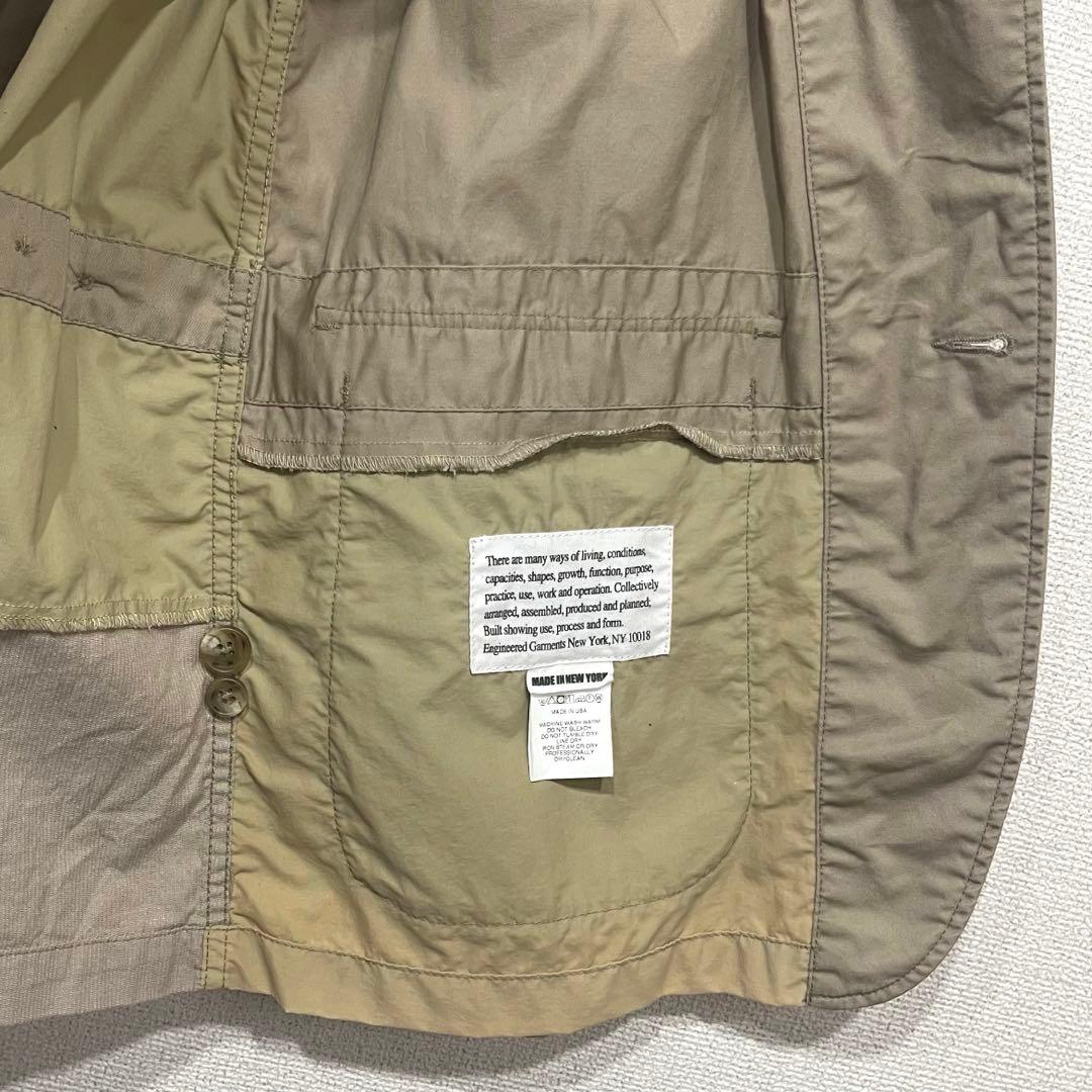 Engineered Garmentsジャケット パッチワークデザイン M