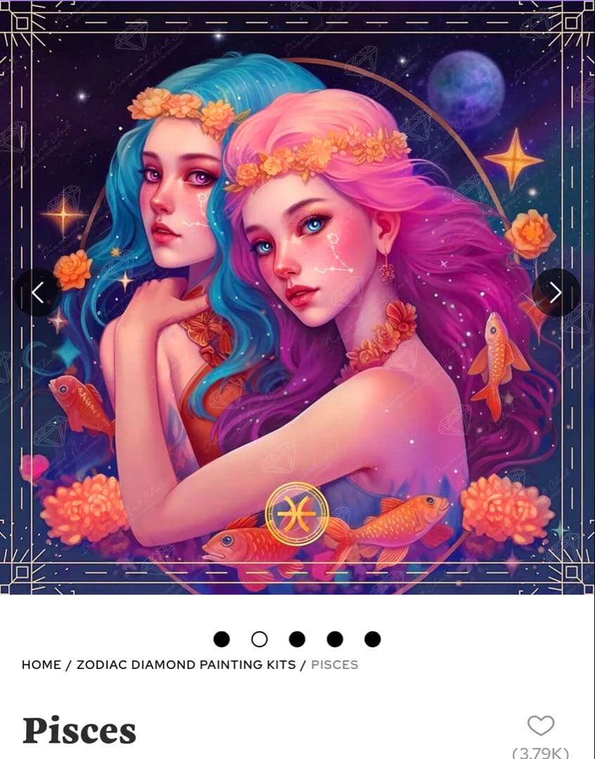 DAC ダイヤモンドアートクラブ Pisces - AS