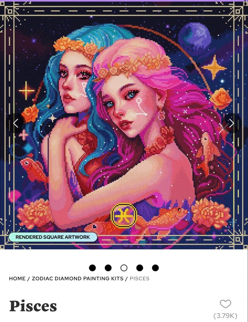 DAC ダイヤモンドアートクラブ Pisces - AS